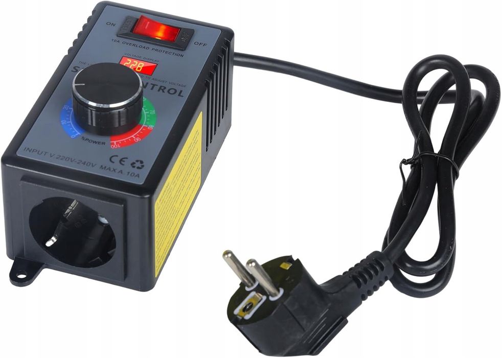 Regulator prędkości/napięcia 230 V 4000 W do szlifierek kątowych