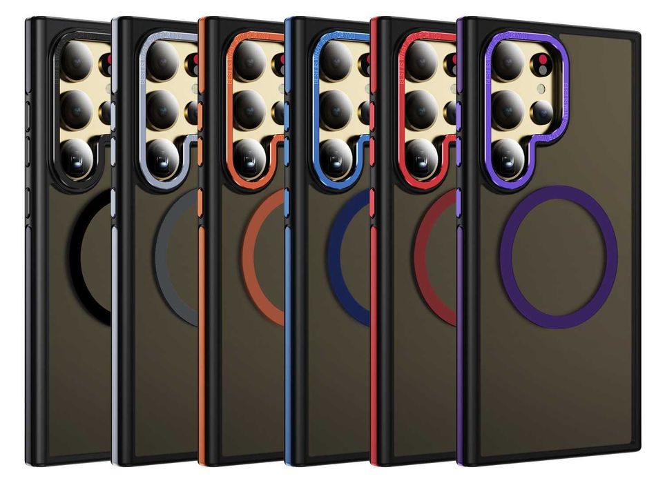 Samsung S23 Ultra Противоударный чехол Insane Matte Magsafe чохол