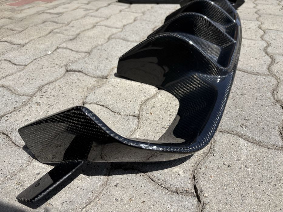 Conjunto Difusor + Cantos Fibra Carbono BMW M4 F82 F83 / BMW M3 F80