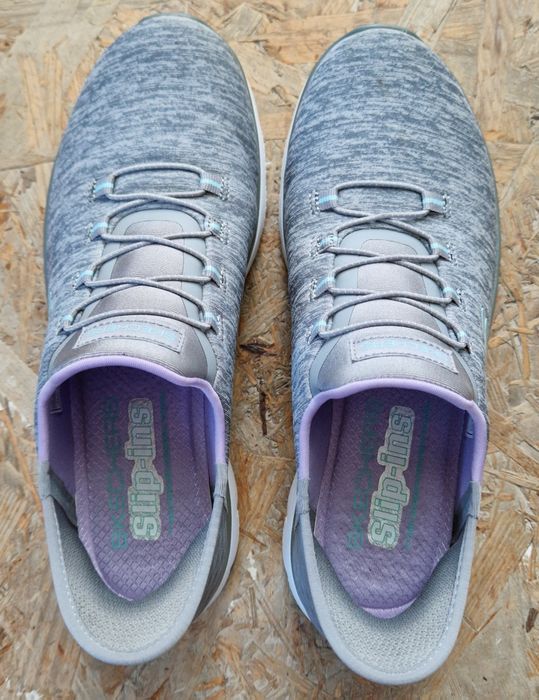 Sneakersy Skechers Dazzling Haze 149937/GYMT Szary 38