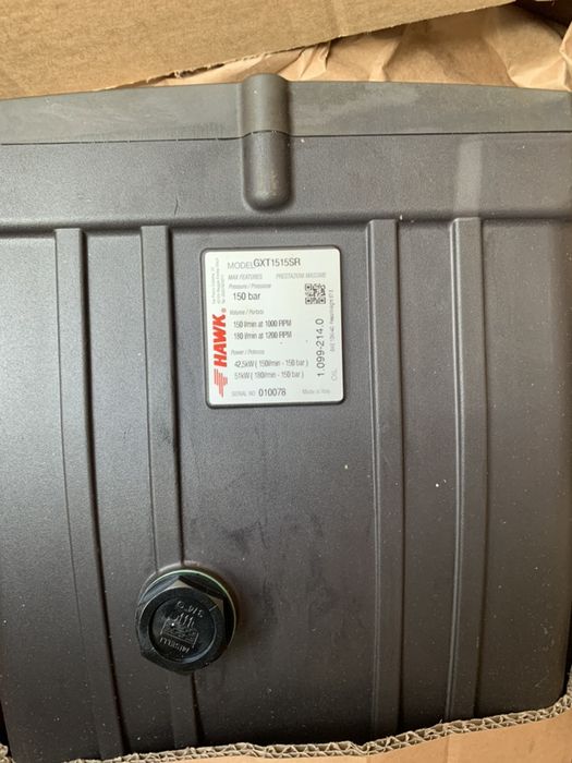 Помпа HAWK GXT 1515 SR 150 л 150 бар