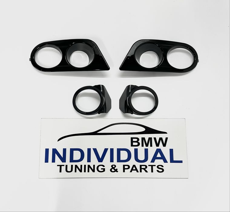 Bmw e46 решітки накладки на туманки кришки противотуманок туманки E46