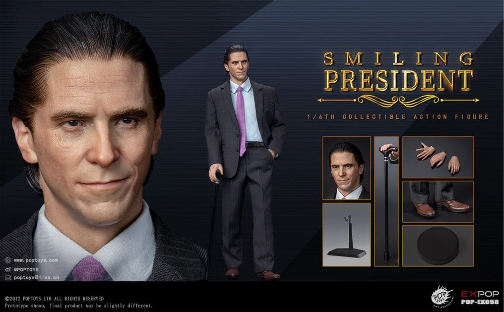 Фигурка 1/6 Bruce Wayne Batman Dark Knight pop toys тип hot toys