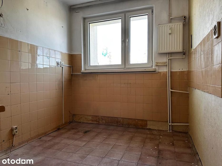 Mieszkanie 3‑pokojowe do remontu – 57,6 m²