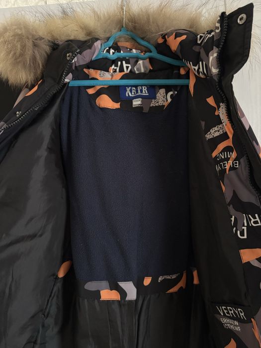 Зимова куртка, плащ, пухових для хлопчика