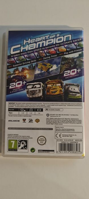 Cars 3 - Driven to Win - Nintendo Switch