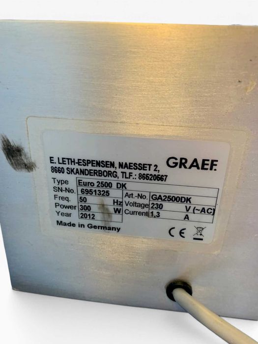 Krajalnica Graef EURO 2500