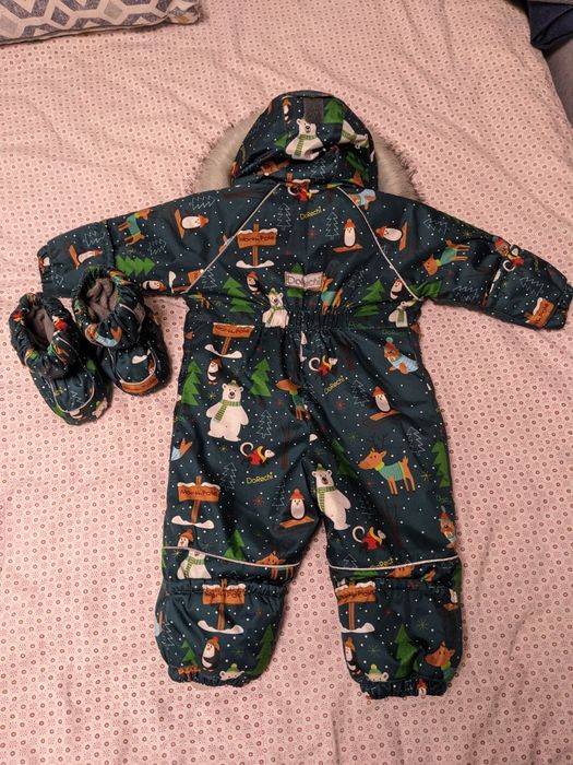 Дитячий зимовий комбінезон