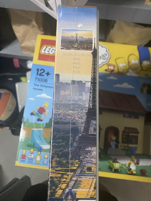 Puzzel 1000 peças Paris/Torre Eiffel