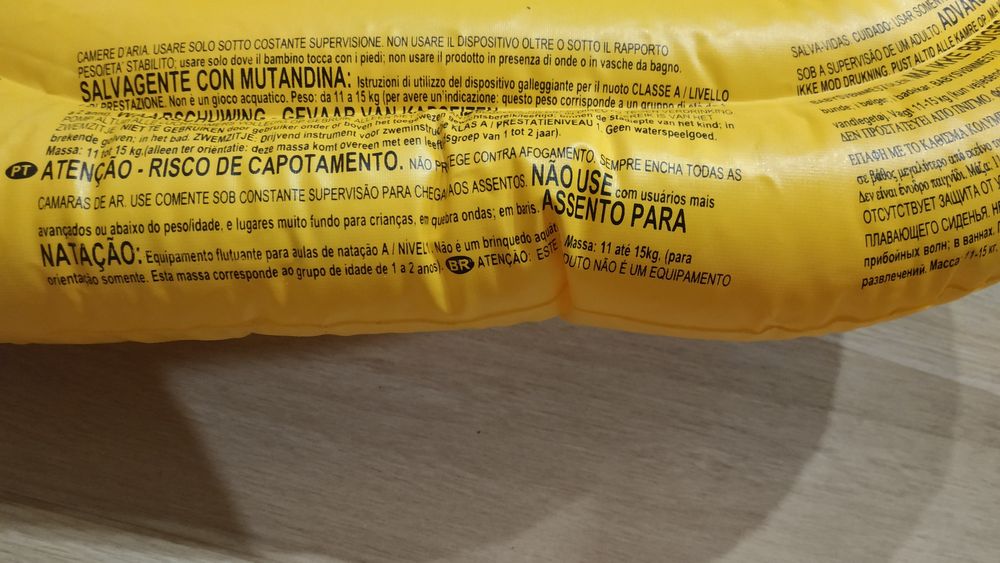 Bóia nível 1 da Intex