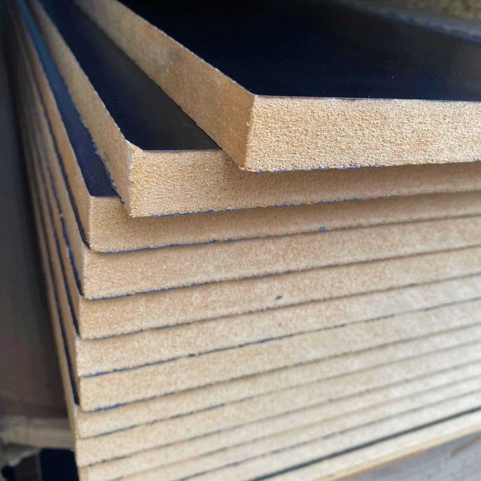 Płyta MDF 2800x2070x18 dwustronnie laminowana czarna