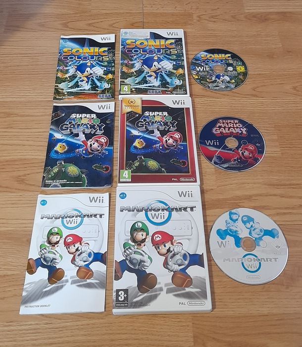 Jogos Originais Wii Nintendo Wii U