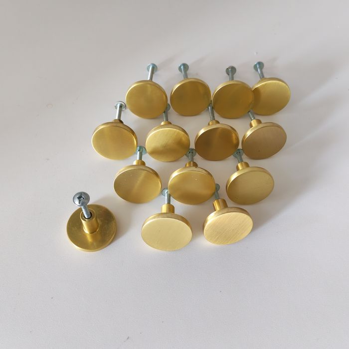 Puxadores Alumínio Dourados