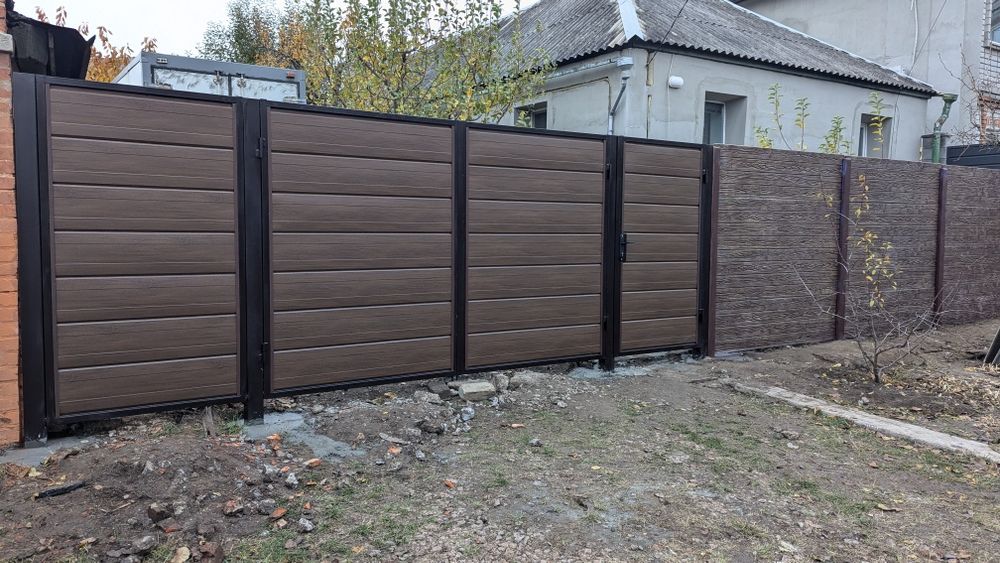 Виготовлення воріт, ворота відкатні, розпашні, розсувні. Харків.