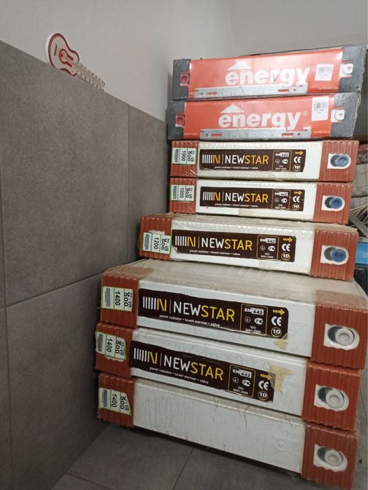 Радiaтори сталеві Newstar, Energy(бокове підключення)