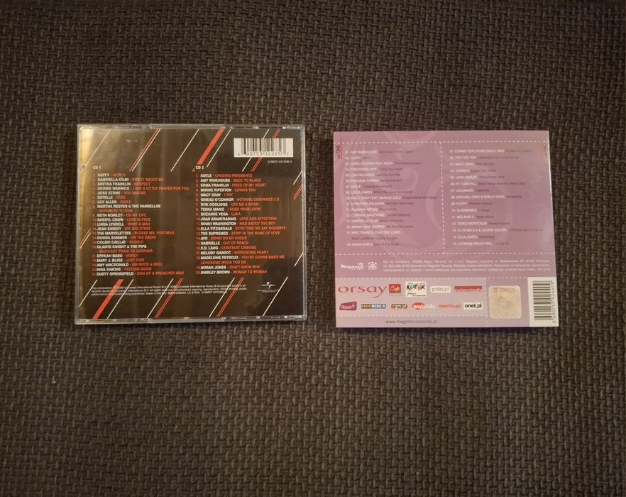 Płyty CD Woman to woman Intercity woman Winehouse Adele Duffy