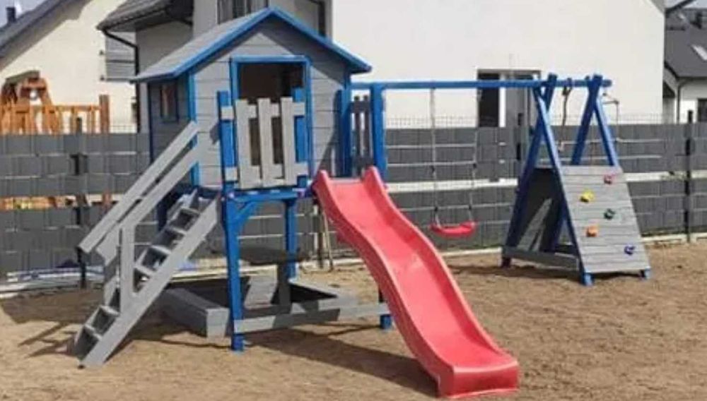 Montaż GRATIS Domek dla dzieci ANTEK Plac zabaw KOMPLEKSOWO