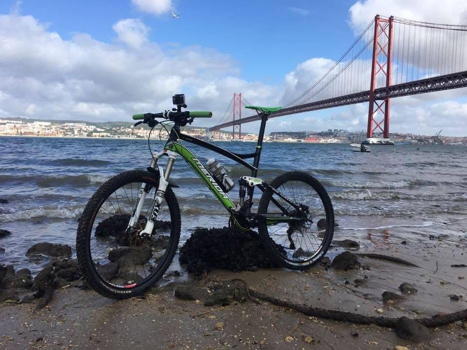 Merida one-twenty XT-Edition. Equipada com XT, suspensao fox 120.