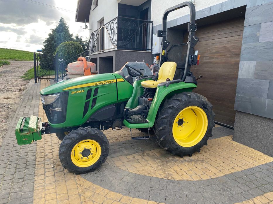 Ciągnik Traktor John Deere 3038E 4x4 Silnik Yanmar 38KM 2018r