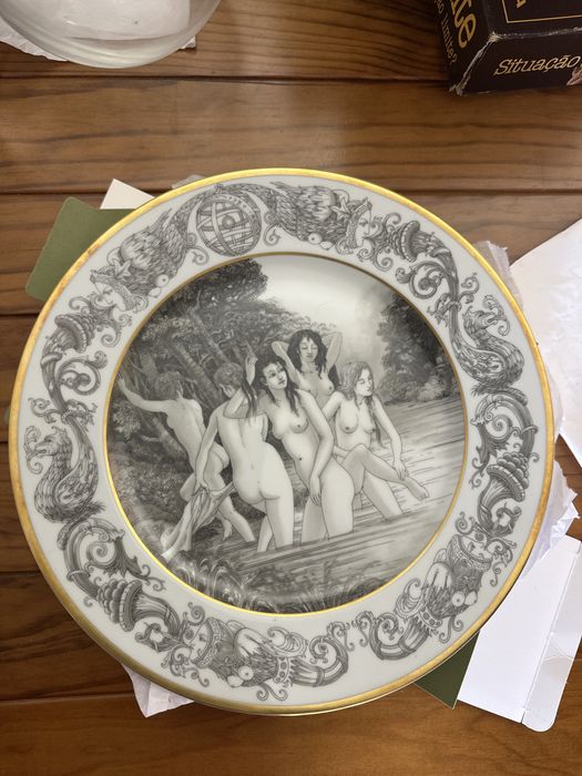 Conjunto de pratos luis de camões vista alegre