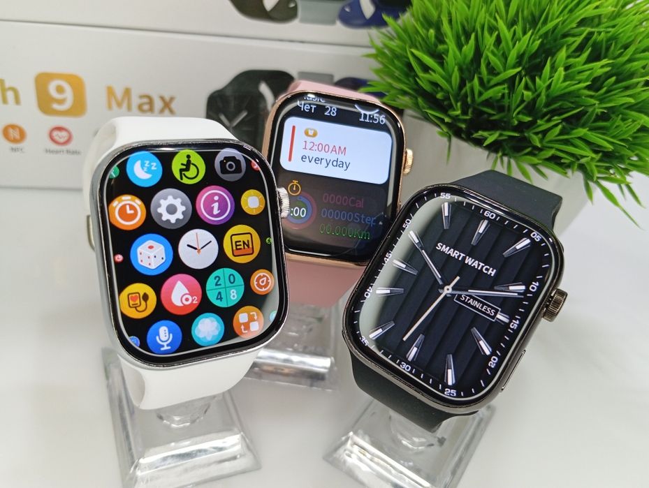 Распродажа‼️ Смарт часы / годинник / браслет Smart watch S9 MAX NFC‼