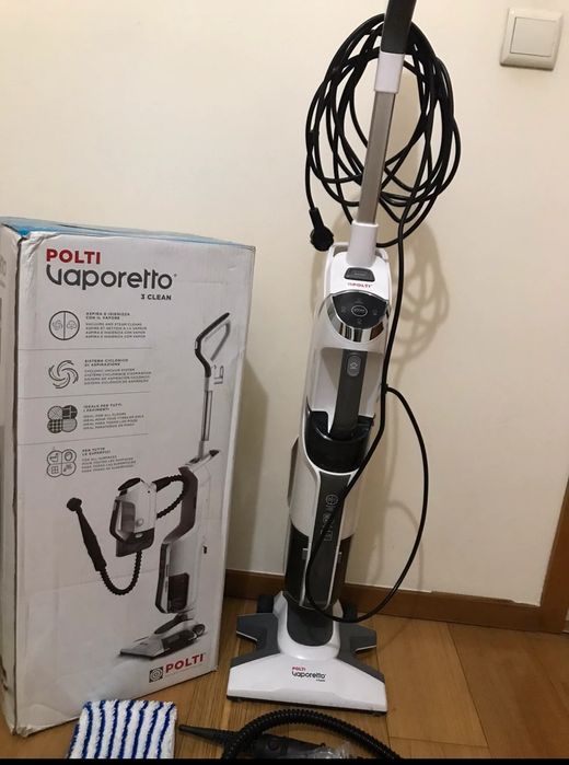 Aspirador polti  vertical lava e aspira 3 em 1