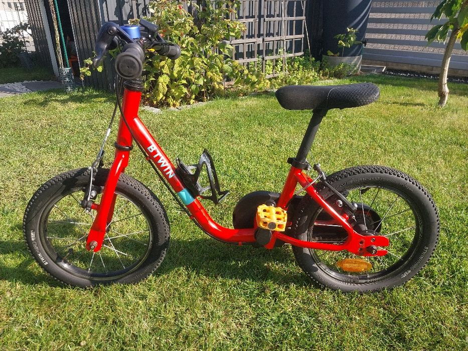 Rower dziecięcy btwin 2w1 14 cali