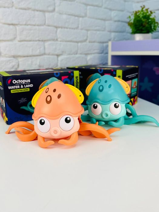 Веселі восьминіжки (плавають та повзають)