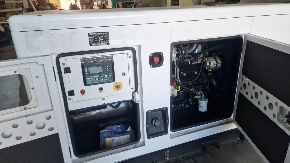 Gerador de 70 kva novo a diesel trifasico e monofasica