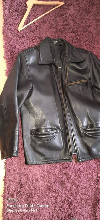 Kurtka skórzana męska XL
