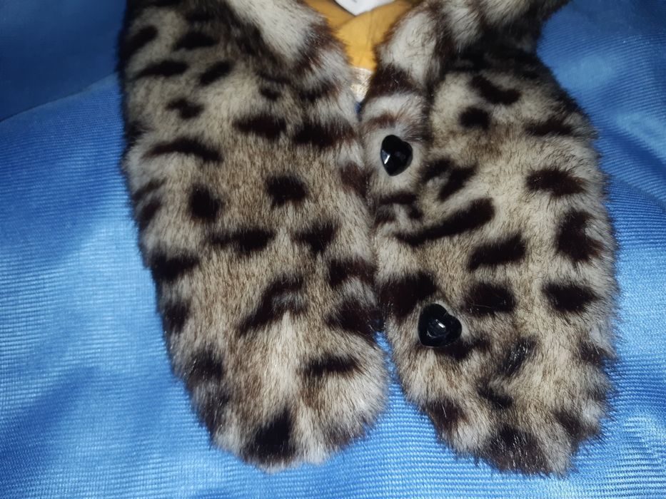 Хутряна шапка з вухами КОШЕЧКА с ушками новая меховая шапка