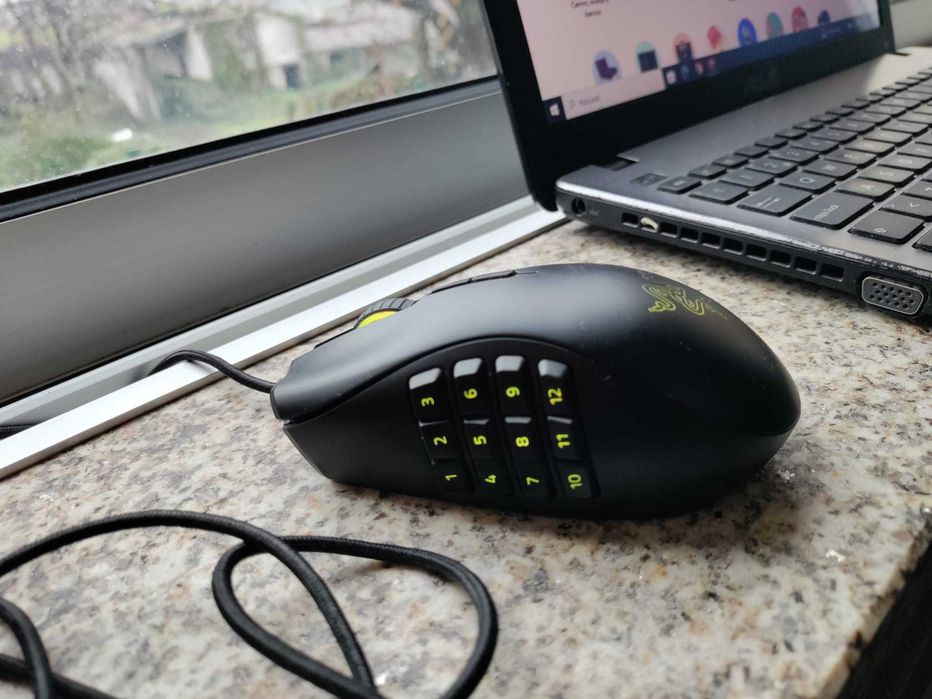 Rato gamer Razer Naga Trinity