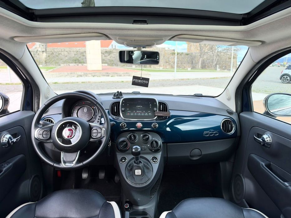 Fiat 500 Diesel 95 CV | 2017 | 84.000 km | Teto de Abrir — photo 3