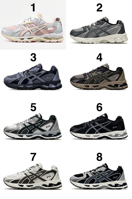 ВСЯ КОЛЕКЦІЯ‼️Кросівки ASICS Gel - Nimbus 10.1 / 36-45р / Gel-Pickax Унісекс Преміум