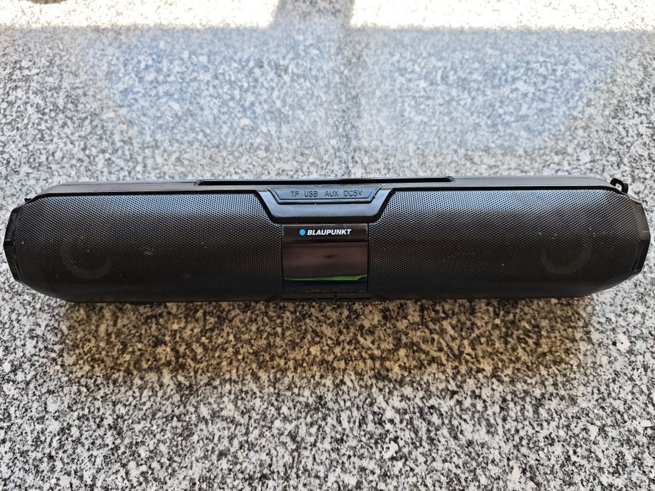 Coluna blaupunkt bluetooth SD USB Jack 10w