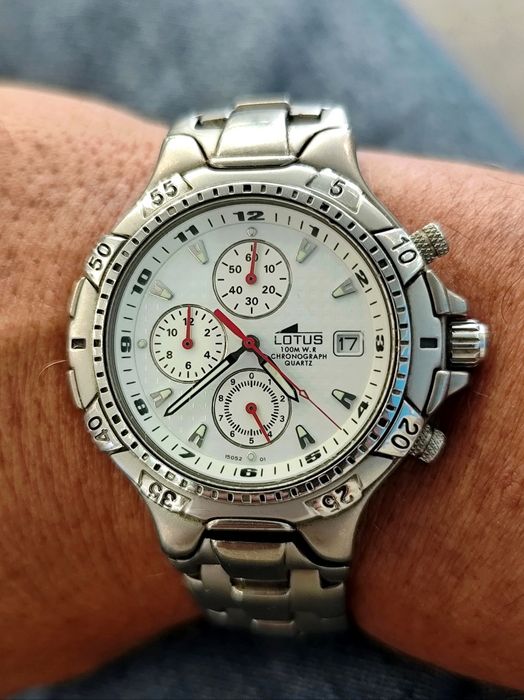 Relógio Lotus Titanium Chronograph,entrego em mão Lisboa ou envio CTT