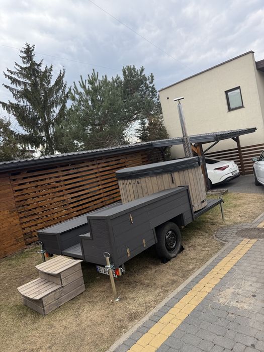 Mobilne Jacuzzi / Balia Ogrodowa – Wynajem | Nowy zestaw | Podlasie