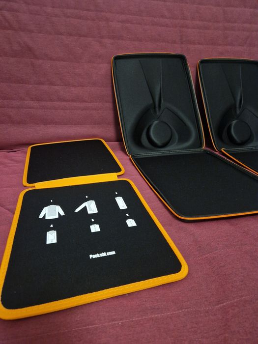 Packshi etui na 1 koszule, oferta to 1 szt, szare
