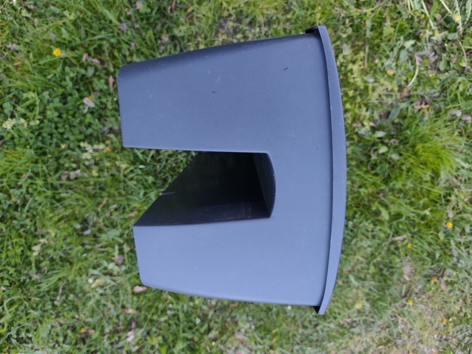 Doniczka  Crown na balustradę balkon antracytowa dł. 58,5 cm