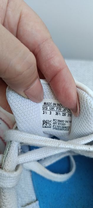 Buty adidas superstar 35,5 białe