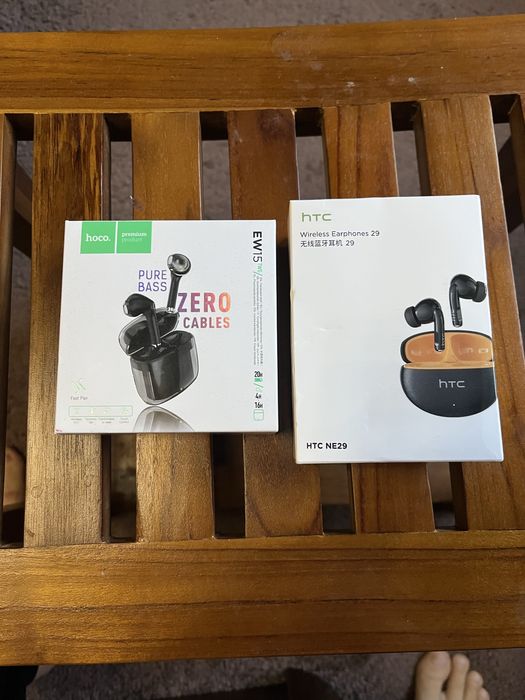 Продам безпроводные оригинальные наушники Hoco и HTS