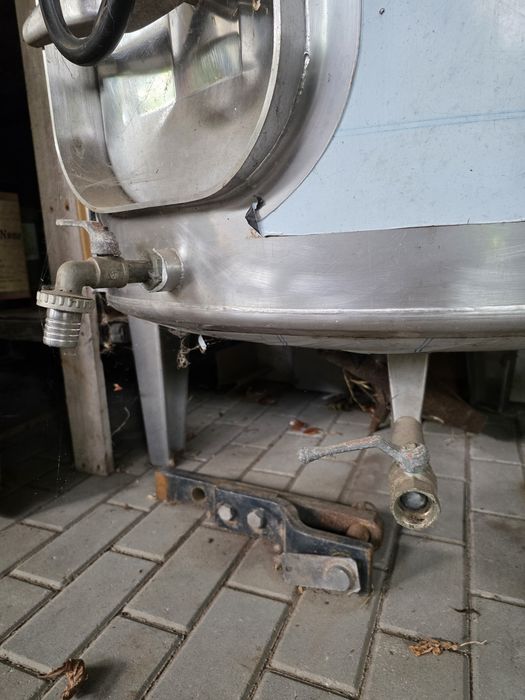 Cuba de inox 1000L