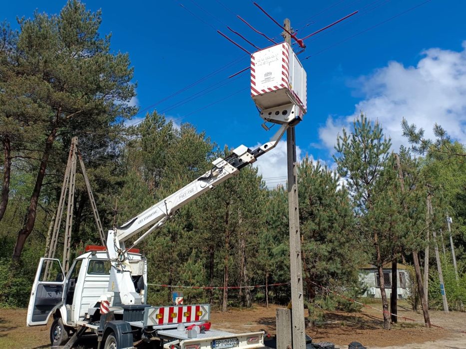 Podnośnik koszowy usługi i wynajem