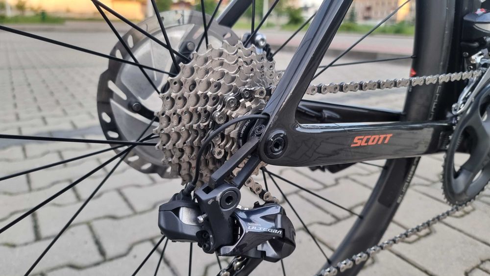 Scott addict rc15 L 56 ultegra di2 jak nowy