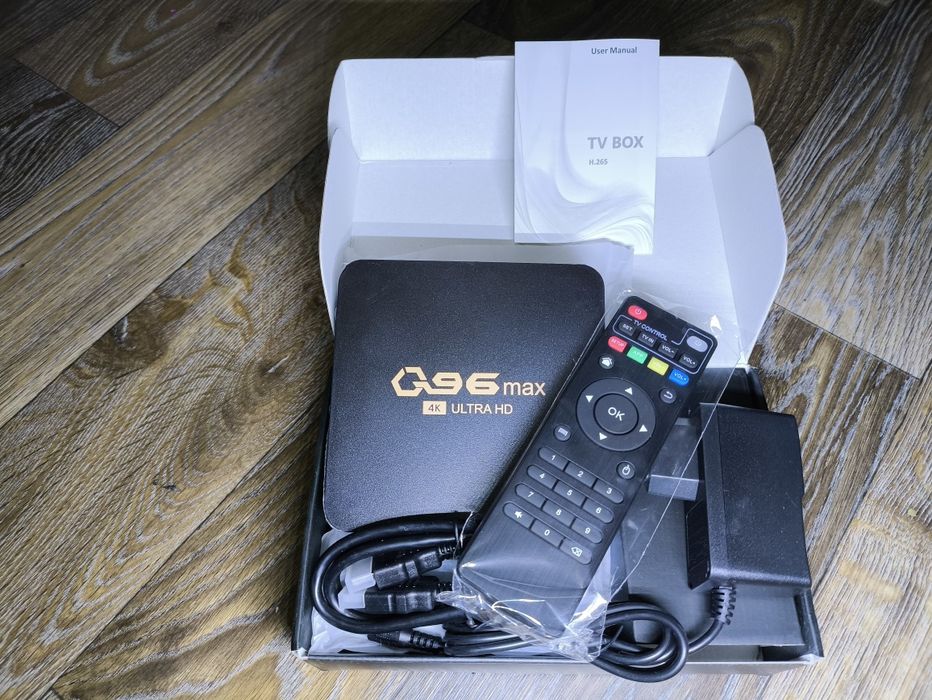 Приставка q96 max 1/8gb смарт бокс android