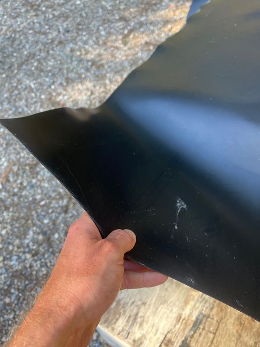 Rollo membrana de Impermeabilização HDPE 45mil / 1.2mm 3m x 30m