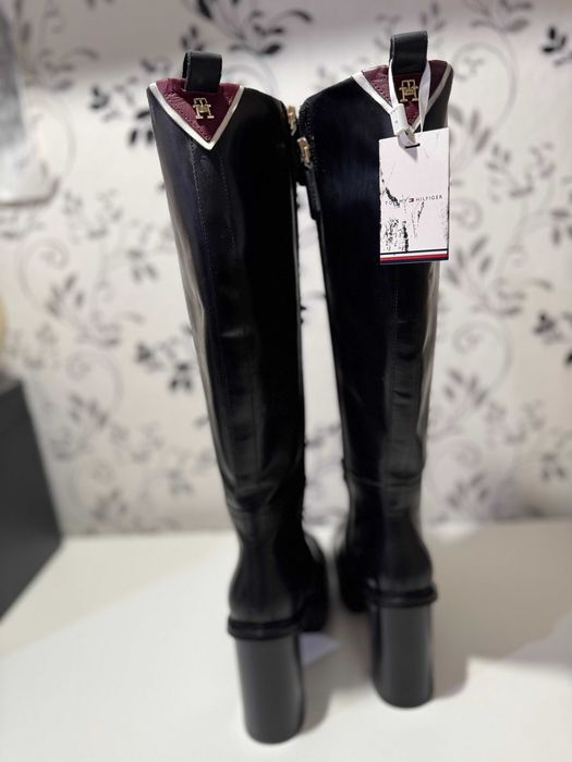 Чоботи жіночі високі Tommy Hilfiger 38р