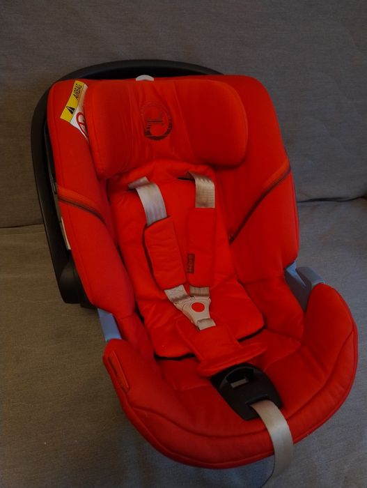 Fotelik cybex Anton 5 czerwony  stan bdb Wrocław