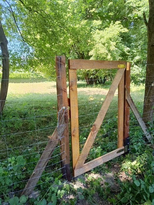 Ogrodzenie tymczasowe siatka leśna montaż