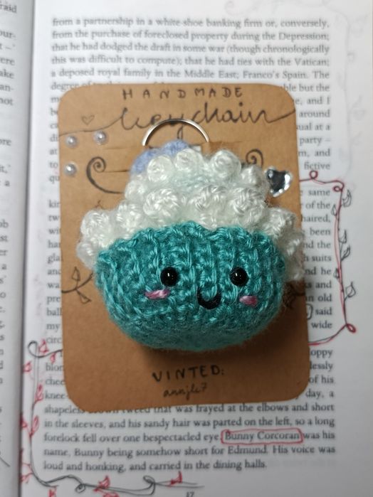 Breloczek handmade muffinka